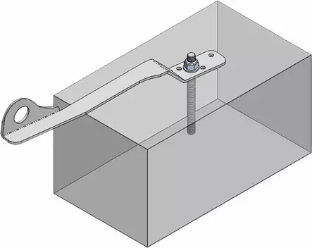 Ankkuripiste Tiilikatolle AT401 Probelt - Ankkurointipisteet - 831401 - 2