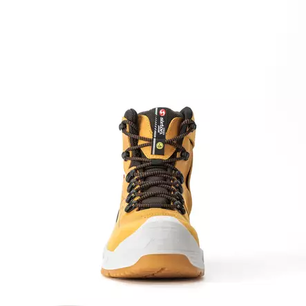 Sixton Marmolada S3S Turvajalkine Ruskea vetoketjulla - Turvanilkkurit - 70550-00L - 2